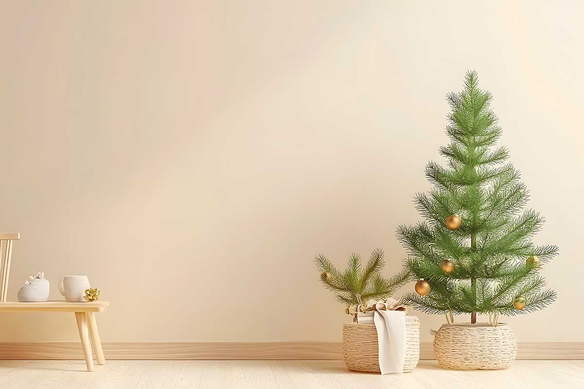 Albero piccolo minimal per Natale